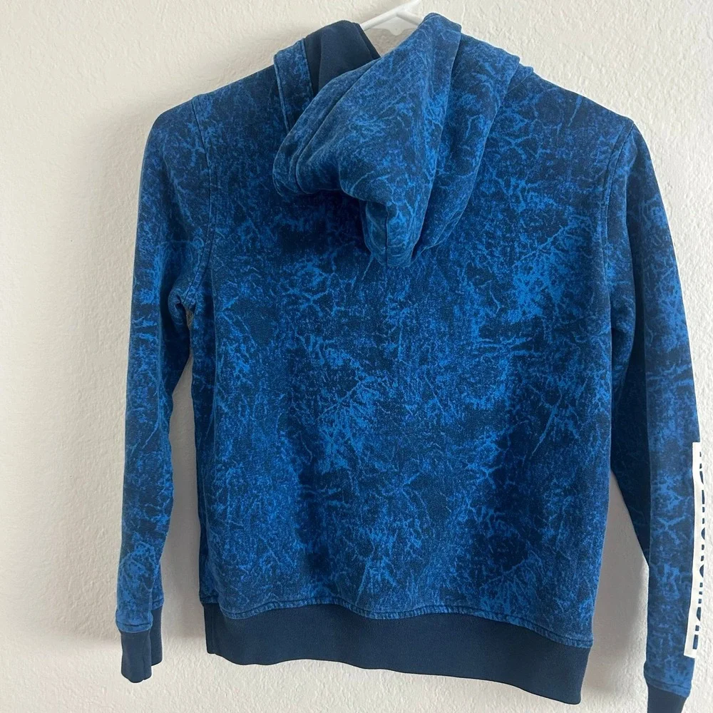 Abercrombie Kids Boys Blye & Black Hoodie Sweatshirt Size 9-10